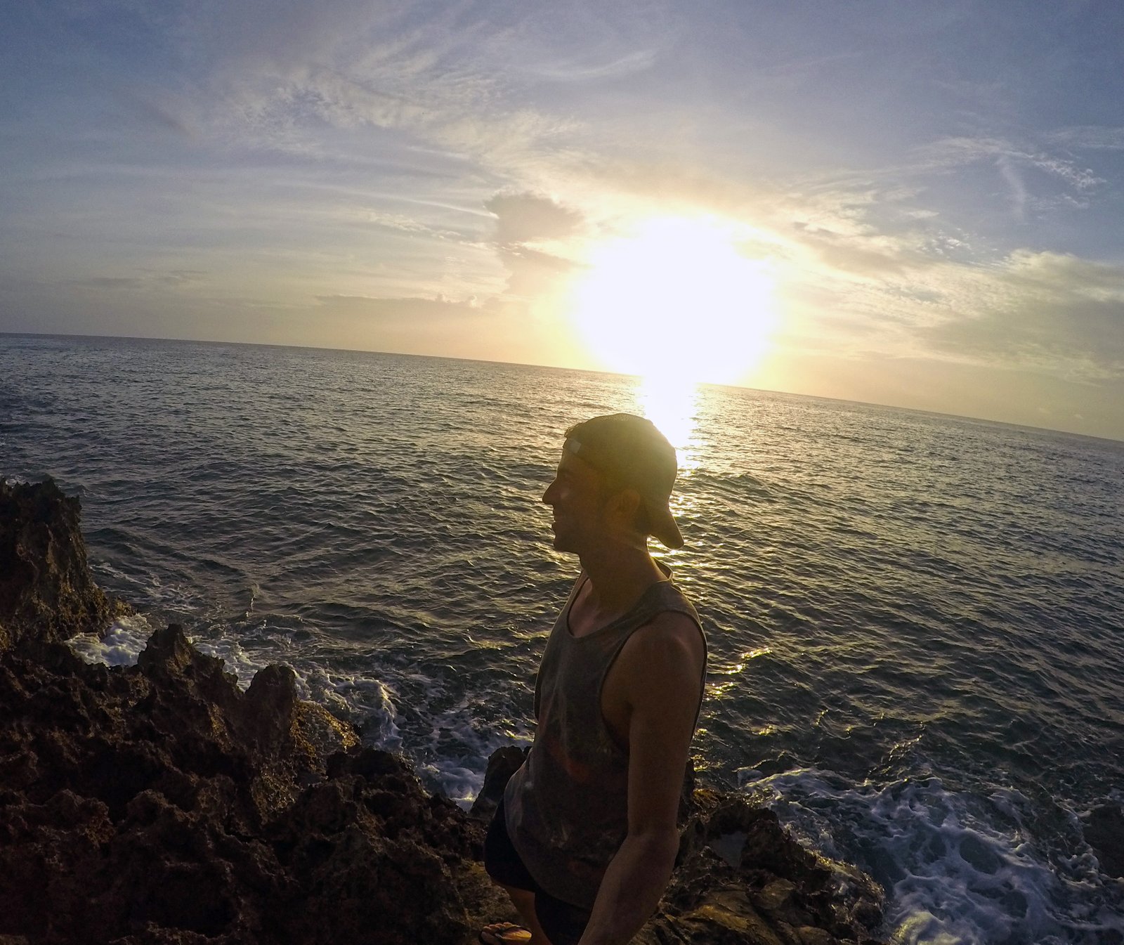 Sunset in Johnny Cay (Instagram @xbrianso)